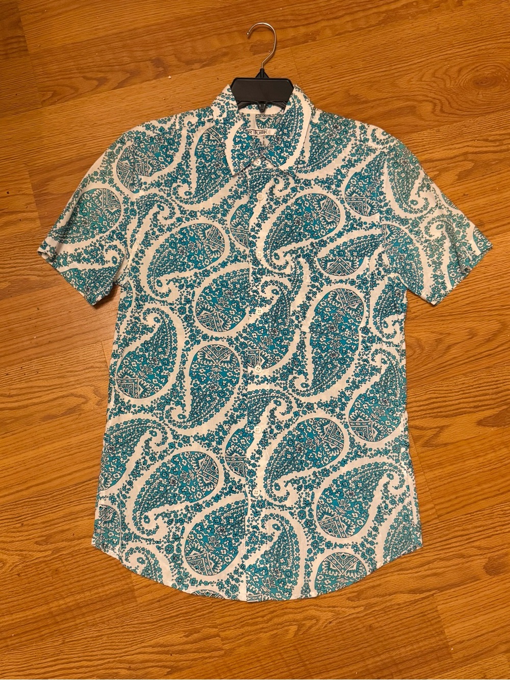 Mr Turk 2017 VTG paisley button up / 100% cotton